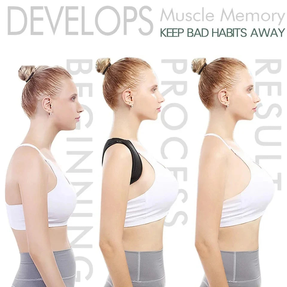 Before and after posture comparison