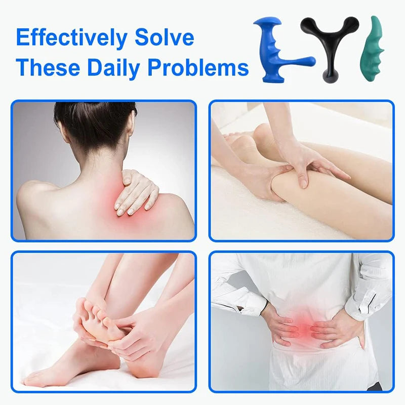 Trigger point pressure massager detail